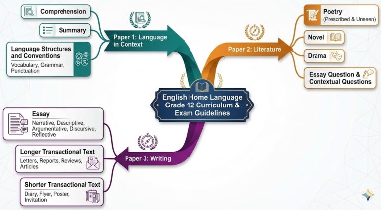 How to Pass Grade 12 English Home Language with a Distinction (2025 Guide)